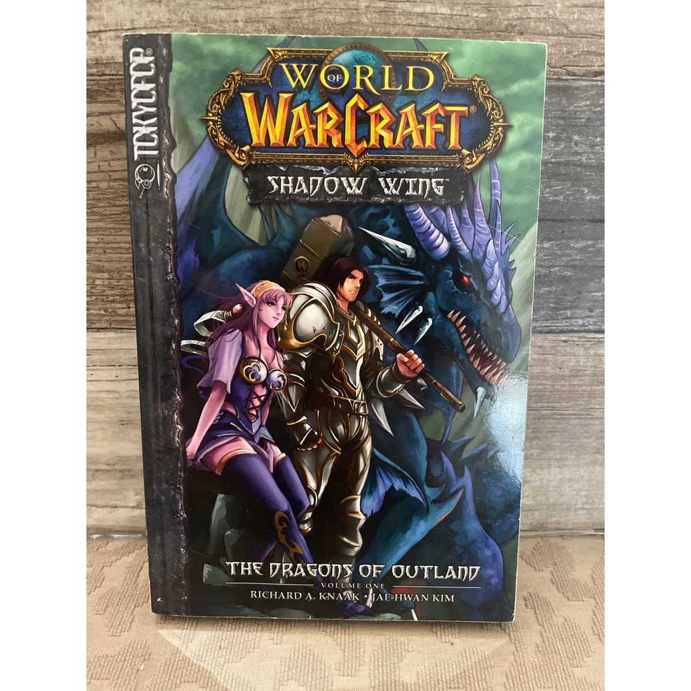World of Warcraft Shadow Wing Vol 1 Dragons of Outland Manga Tokyopop Blizzard